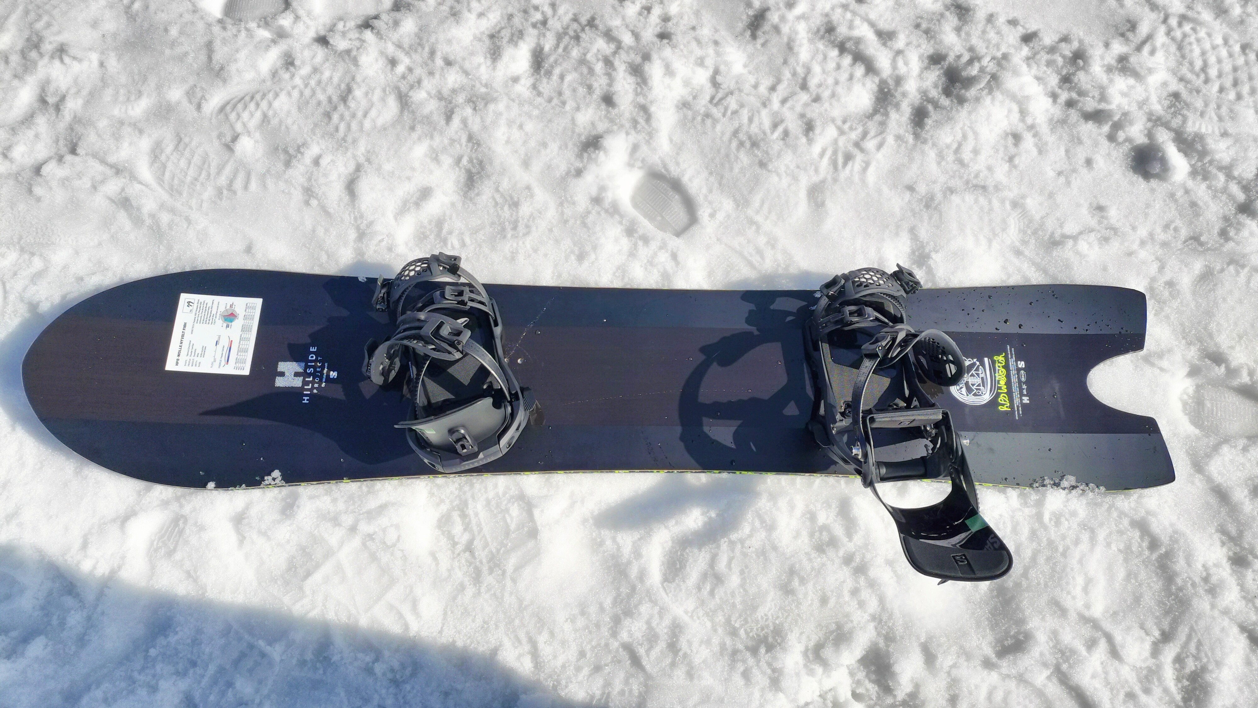 WOLLE NYVELT FISH評価レビュー！SALOMONスノーボード試乗会