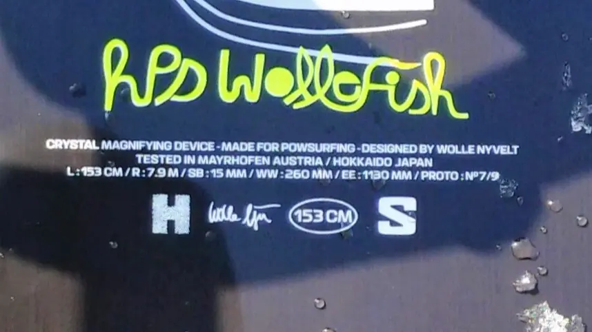 WOLLE NYVELT FISH評価レビュー！SALOMONスノーボード試乗会レポート