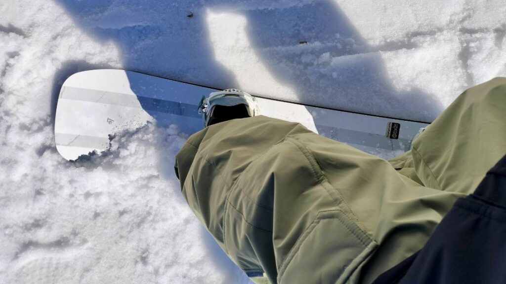 RT7を履いた足元の写真