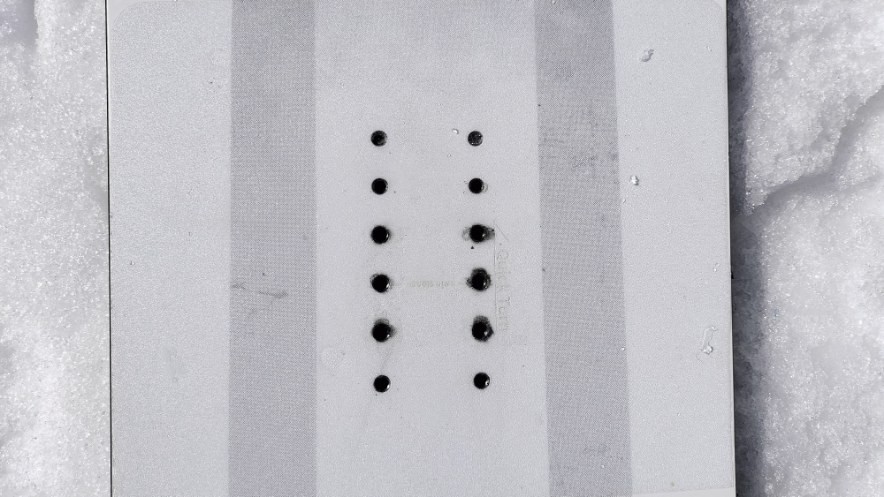 新型RT7のインサートホールの写真