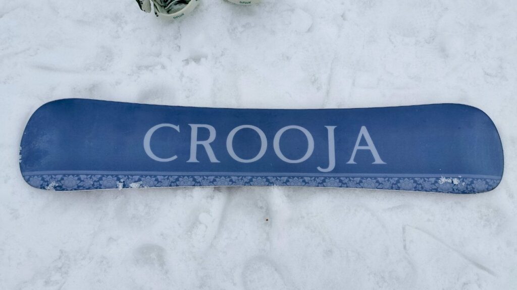 クロージャビートルのソール側からのボードを映した写真