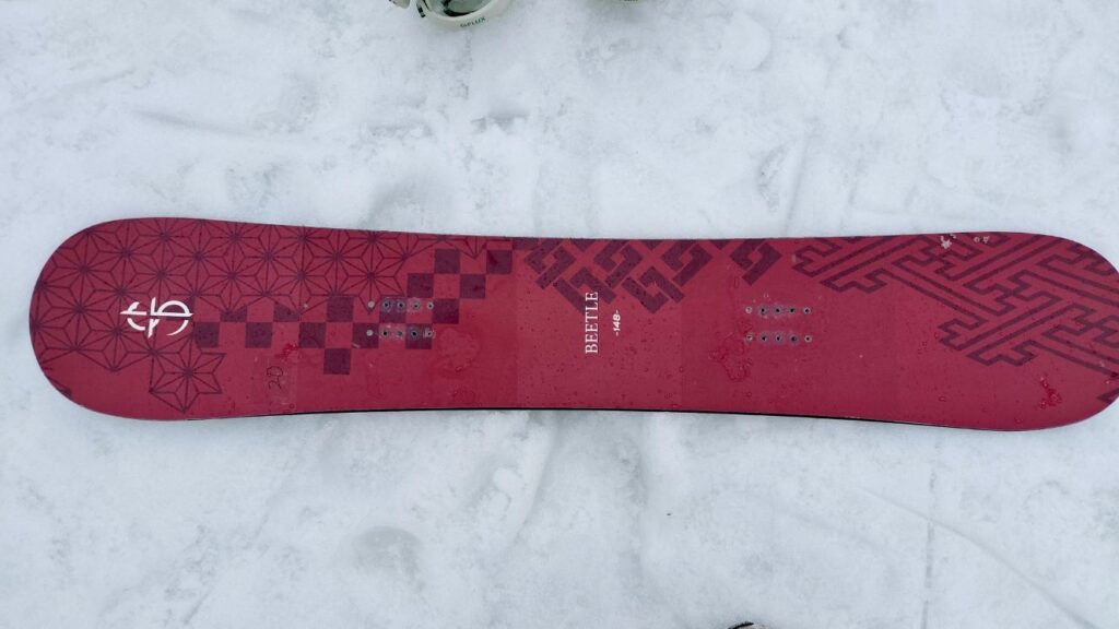 クロージャビートルのボード全体の写真