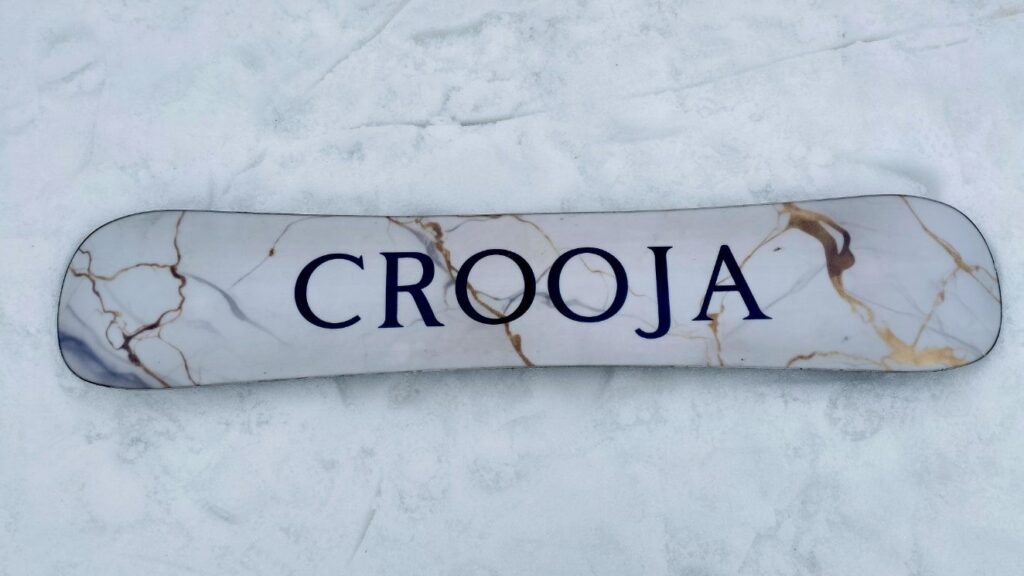 クロージャワームのソール側からのボード全体の写真