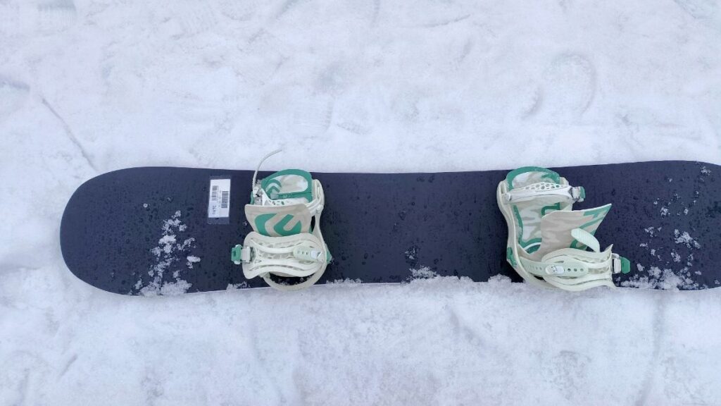 FNTC　ANDのバインディングを取り付けたボード全体の写真