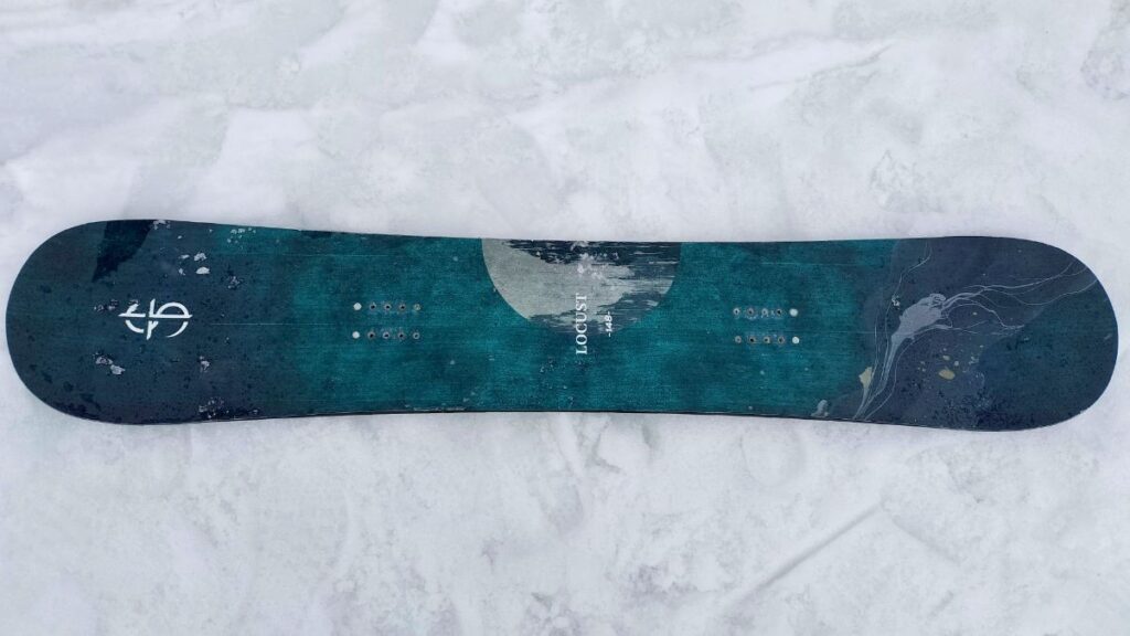 クロージャローカストの真上から撮影したボード全体の写真