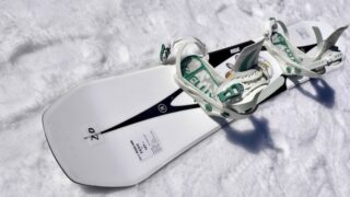 ライドZEROのノーズ側からのボード全体の写真