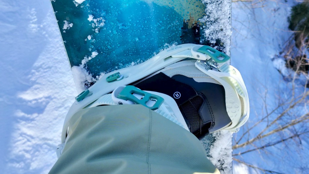 リブテックオルカにビンディングを合わせた写真