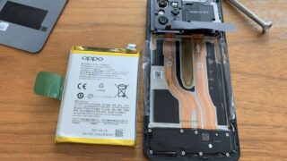 スマホバッテリー交換