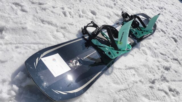 SALOMONアサシンプロのボード全体の写真