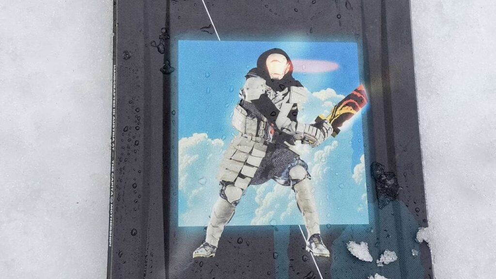 スーパーDOAのキャラクターロゴの写真