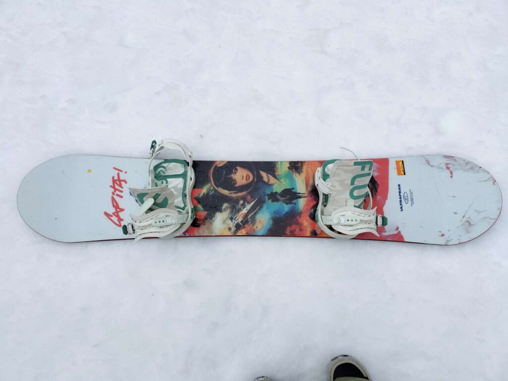 CAPITA ULTRAFEARのボード全体の写真