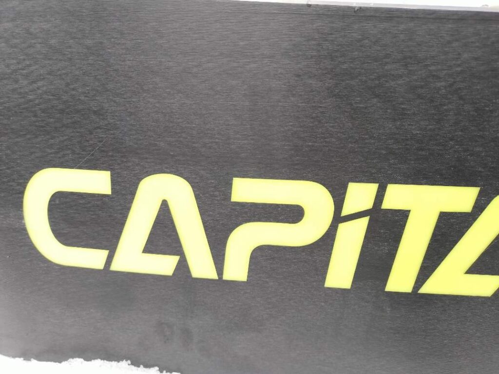 CAPiTA MEGA MERCURY（メガマーキュリー）のソールのストラクチャーを映した写真