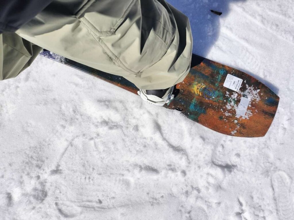 RIDE MTNPIG（マウンテンピグ）に試乗している写真