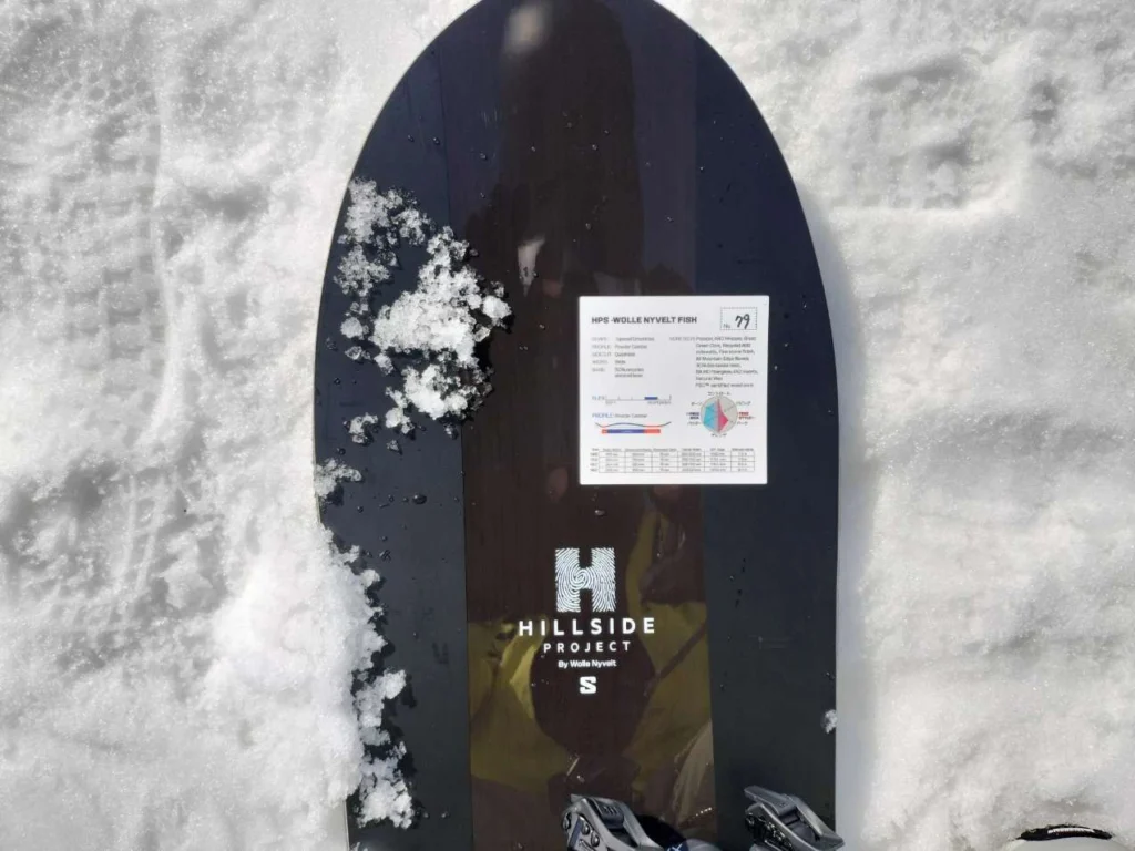 WOLLE NYVELT FISH評価レビュー！SALOMONスノーボード試乗会レポート