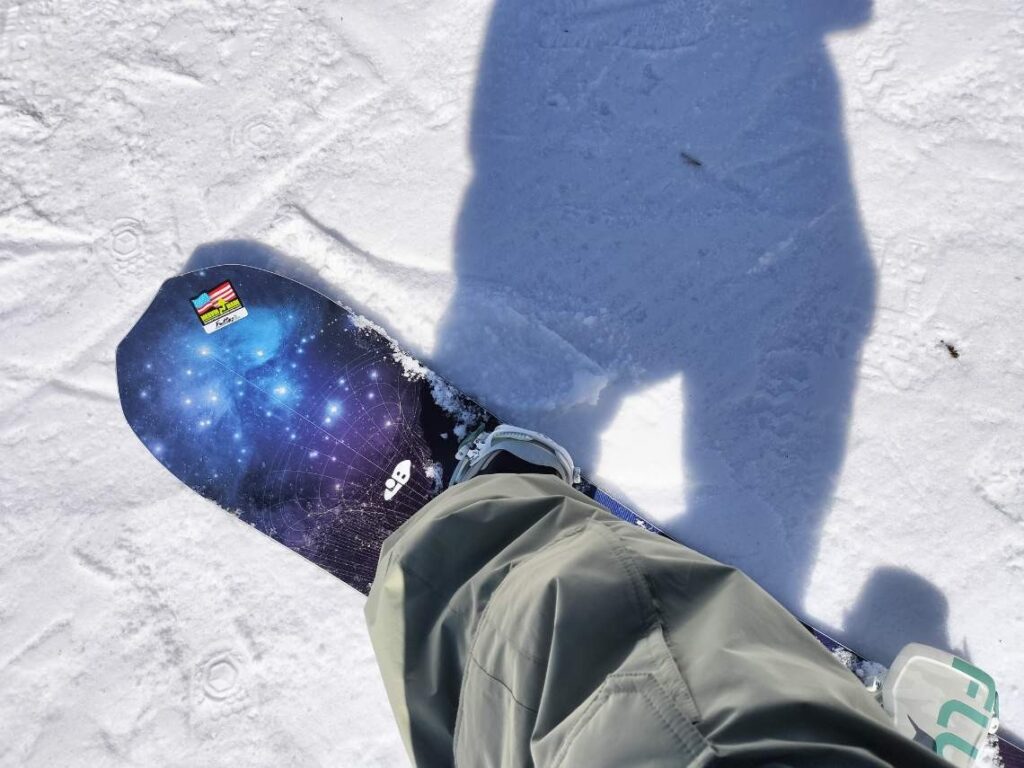 LIB TECH GOLDEN ORCA(リブテックボールデンオルカ)に試乗した写真