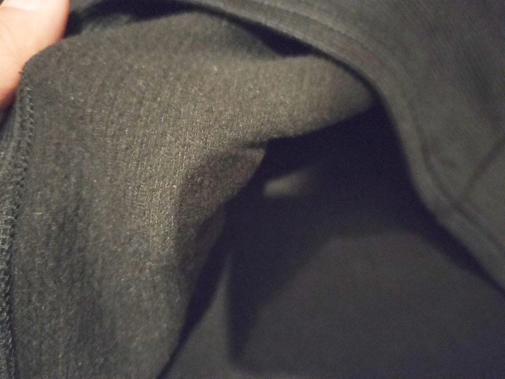 ワークマンサーモマックスの質感の画像