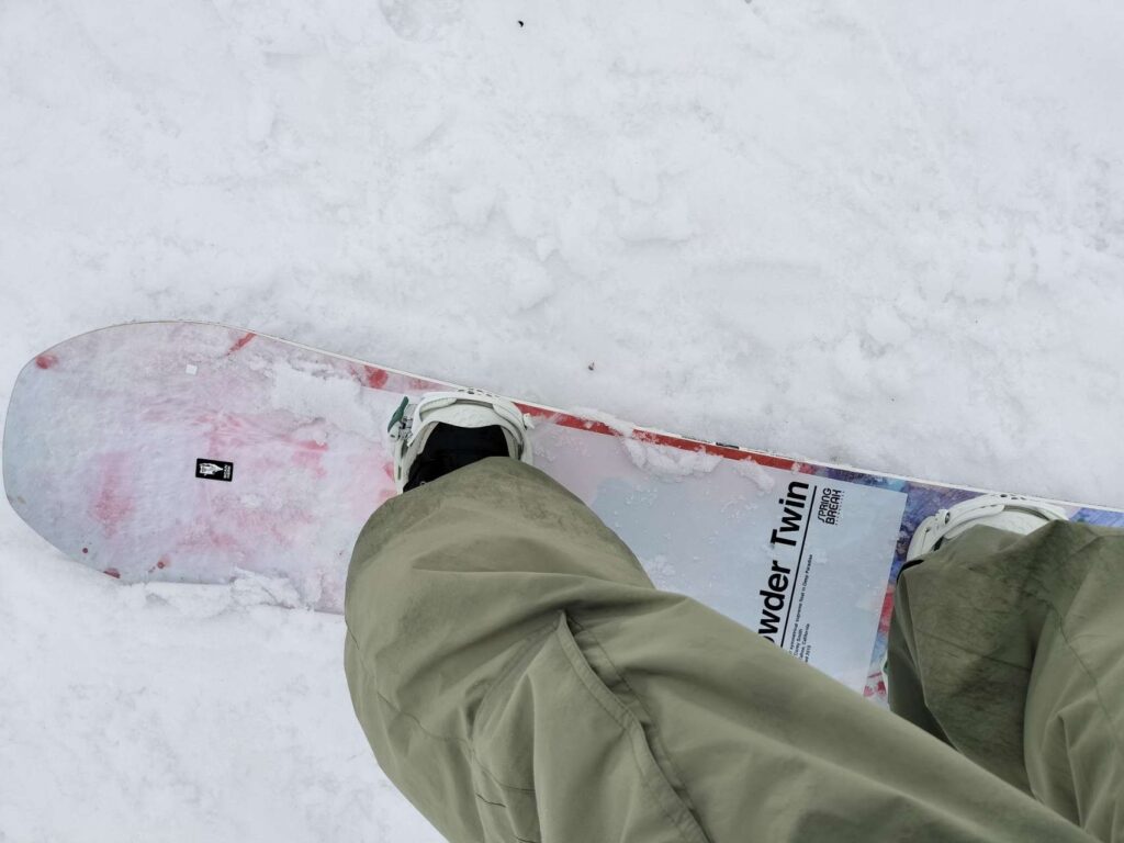 【CAPiTA】SB POWDER TWIN（スプリングブレイク パウダーツイン)に試乗した写真