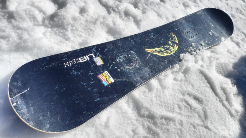 LIBTECH×FLUX　フラックスバイン付スノーボードセット　名作BANANA LIBTECH×FLUX フラックスバイン付スノーボードセット 名作BANANA