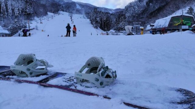 26-27シーズンインのめいほうスキー場の写真