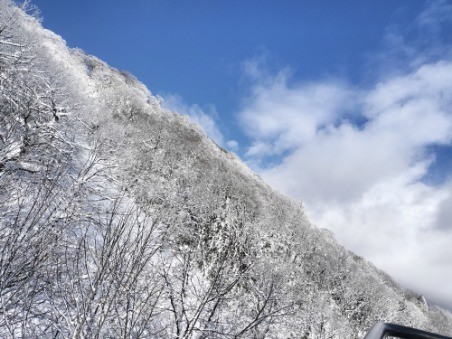 めいほうスキー場の景色