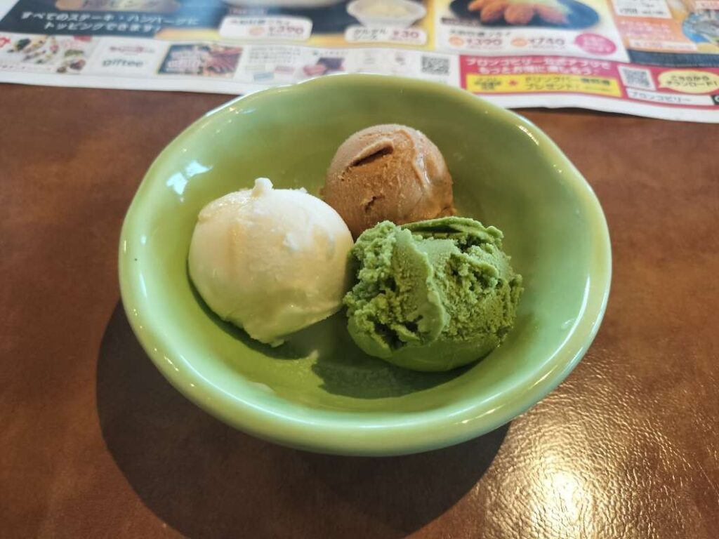 ブロンコビリーのジェラートバーのジェラート