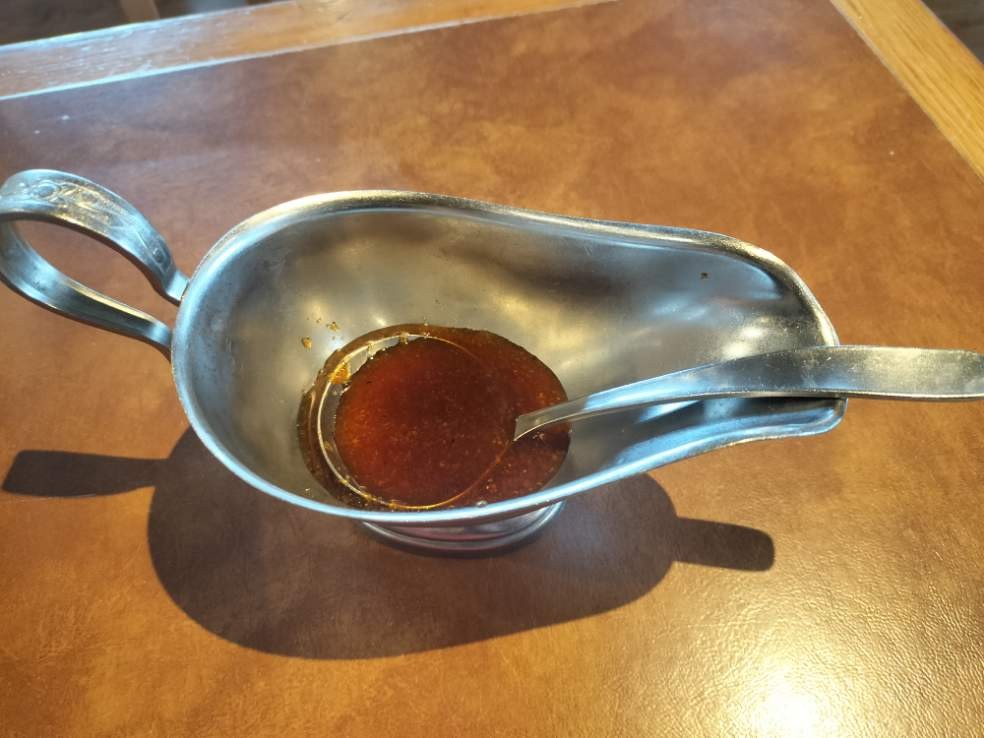 ブロンコビリーのステーキソースの写真