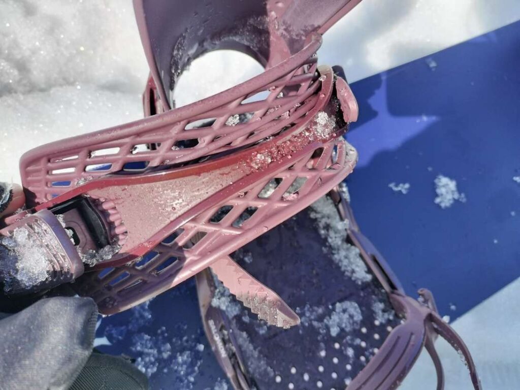 SALOMONホログラムのアンクルストラップ