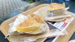 上高地のトワサンクのアップルパイ