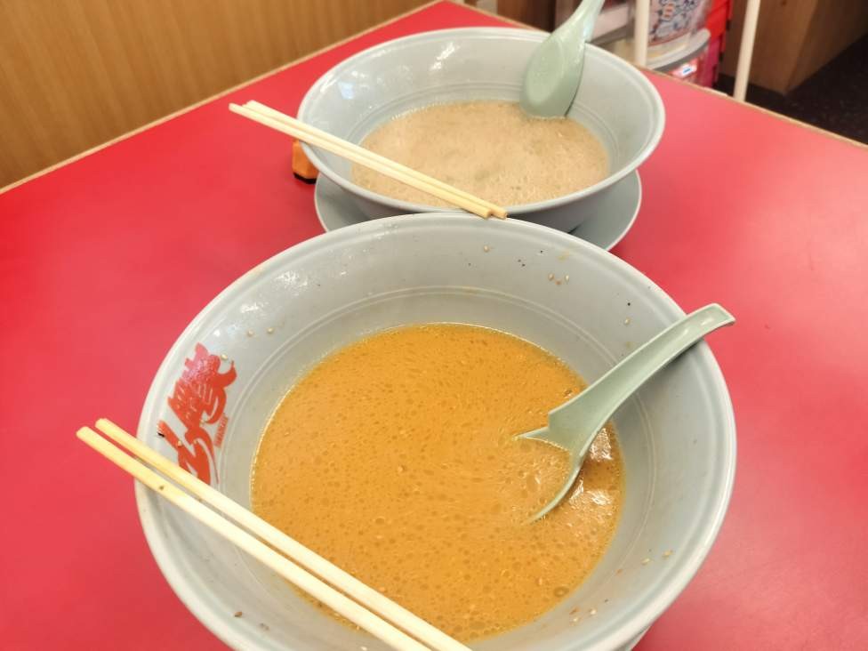 山岡家のラーメンを完食